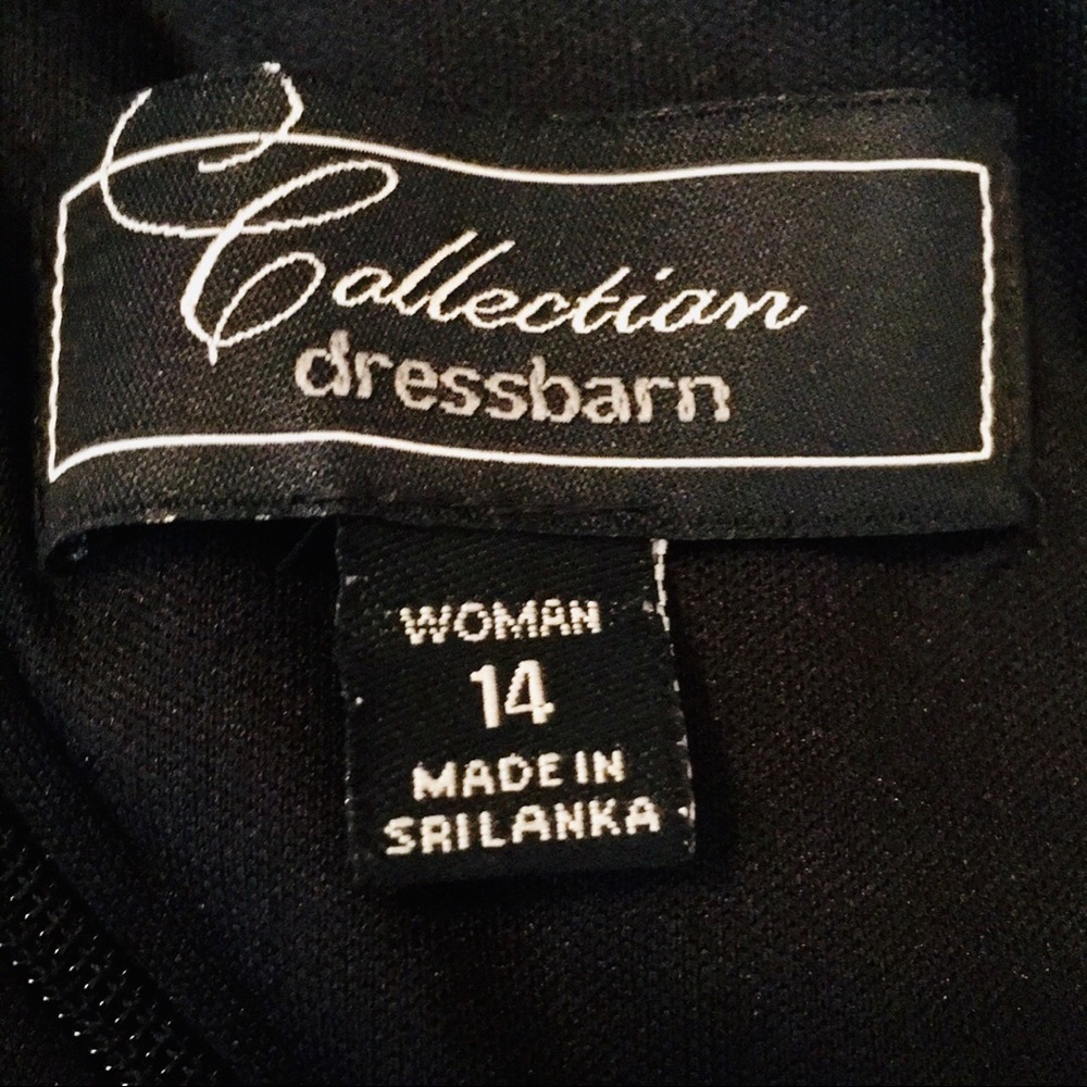 Womens Black Blingy Sheath Dress Plus Size Stretch - Picture 7 of 14